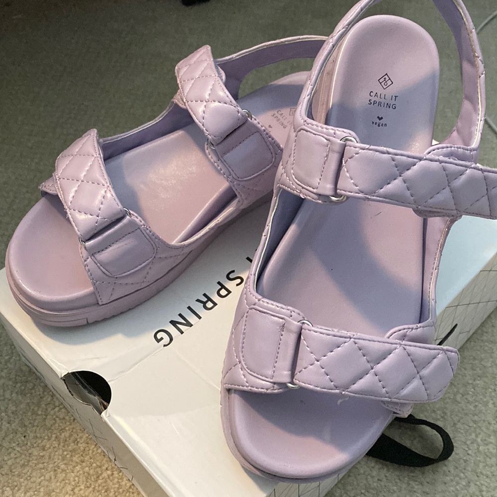 Call it spring sandals